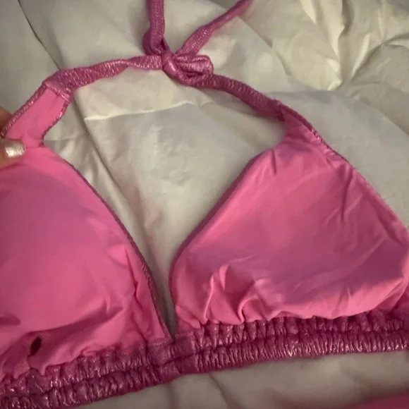 Luli Fama Vibrant Pink Bikini - Picture 8 of 14